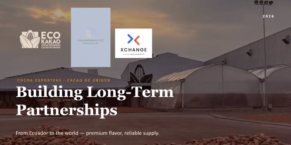 ECO-KAKAO, CONSULADVISORS LLC y XCHANGE: construyendo alianzas de largo plazo en cacao de origen